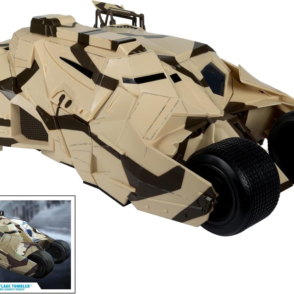 McFarlane Toys - DC Multiverse Camouflage Tumbler (The Dark Knight Rises) Gold Label Vehicle