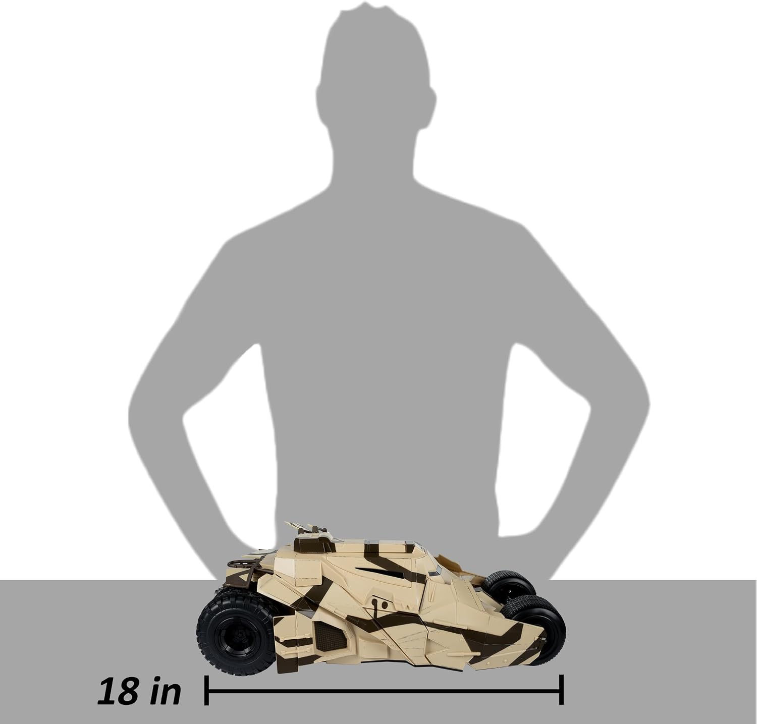McFarlane Toys - DC Multiverse Camouflage Tumbler (The Dark Knight Rises) Gold Label Vehicle - Image 11